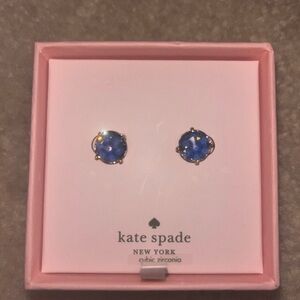 Kate Spade Sapphire Blue Stud Earrings